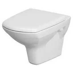 Унітаз підвісний Cersanit Carina New CleanOn із сидінням duraplast Soft Close K701-033, Білий