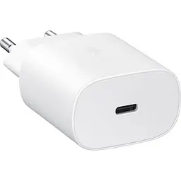 Зарядний пристрій Samsung 25Вт USB-С, кабель USB-C USB-C, 1м, білий (EP-T2510XWEGEU) - мініатюра 5
