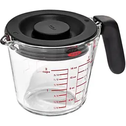 Мірна чаша OXO Good Grips Measuring скляна з кришкою 0.5 л (11397100)