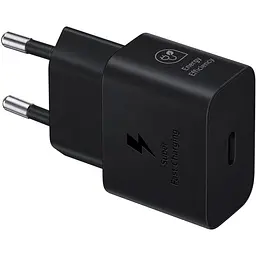 Зарядний пристрій Samsung USB-С чорний 25 Вт (EP-T2510NBEGEU) - мініатюра 3