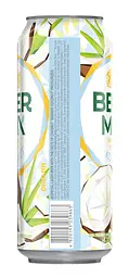 Пиво Оболонь Beermix Кокос 2.5 % 0.5 л з / б - мініатюра 2