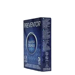 Презервативи Preventor Super Duper ваніль 3 шт - мініатюра 3