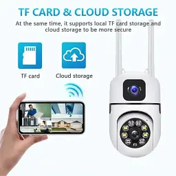 Вулична поворотна камера Dual Lens E10/V11 Wi-Fi з двома об'єктивами - мініатюра 2