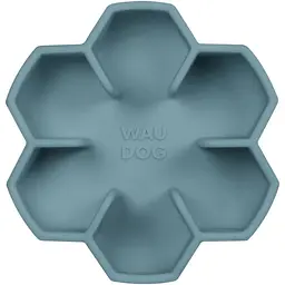 Миска собак та котів Waudog Silicone для повільного харчування 450 мл сіра - мініатюра 2
