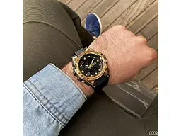Наручные часы мужские 739 Black-Gold Sanda acs0030961 - миниатюра 11