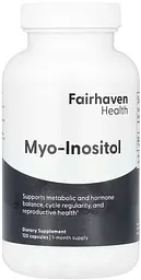 Міо-інозитол для жінок та чоловіків Fairhaven Health Myo-Inositol 120 капс