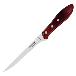 Кухонний ніж Tramontina Barbecue Polywood Fillet, 152 мм, червоне дерево (21188/176)
