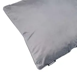 Подушка Ardesto 45х45см, велюр, 100% поліестер, сірий (ART1032GR) - мініатюра 3