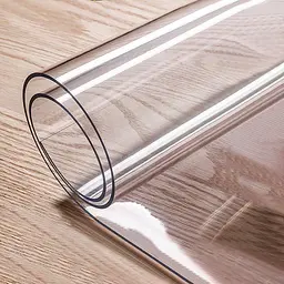 М'яке скло Прозора силіконова скатертина на стіл Soft Glass Захист для меблів 1.4х1.0 м (товщина 1.5 мм) - мініатюра 7