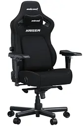 Ігрове крісло Anda Seat Kaiser 4 Size XL Black Linen Fabric (AD12YDDC-XLL-20-B-CF)
