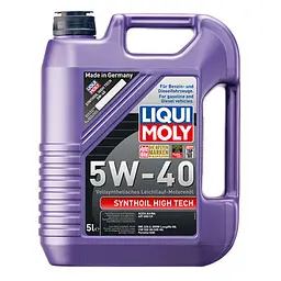 Моторне масло Liqui Moly Synthoil High Tech 5W-40 5 л (1856)