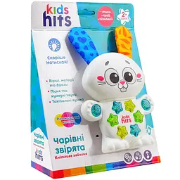 Музична розвиваюча іграшка Kids Hits Чарівні звірятка Кмітливе Зайченя (KH09/003) - мініатюра 3