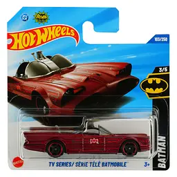Базова машинка Hot Wheels Batman TV Series / Serie Tele Batmobile червона (5785) HYY05-N521     