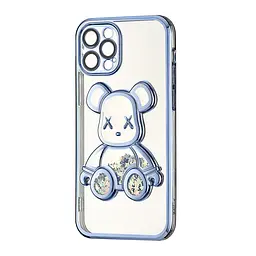 Чохол Shining Bear Case Protected Camera iPhone 12 Pro Blue