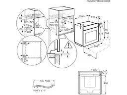 Духовка електрична Electrolux EOB8S39H - мініатюра 8