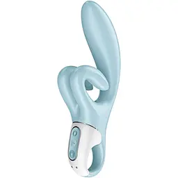 Вібратор-кролик Satisfyer Touch Me 20 см блакитний