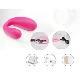 Вібратор мінетниця Pretty Love з USB 7 режимів силіконовий Рожевий - мініатюра 3