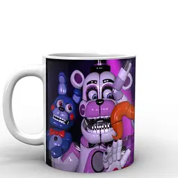 Кухоль GeekLand Five Nights At Freddys П'ять ночей з Фредді постер FN.02.029 330 мл білий - мініатюра 3