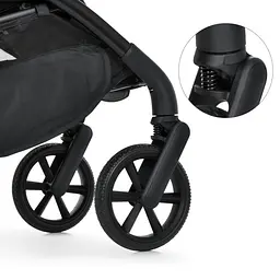 Дитяча прогулянкова коляска AMBER ME 1227 Magnet Gray - мініатюра 8