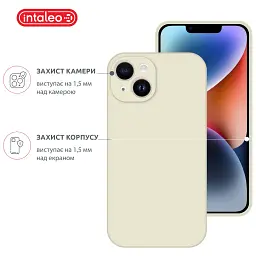 Чохол до мобільного телефона Intaleo SoftShell Apple iPhone 14 Plus White (1283126557699) - мініатюра 3