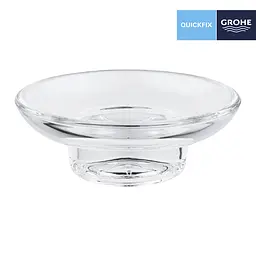 Мильниця без тримача Grohe QuickFix Start 41182000, Прозрачный - мініатюра 3