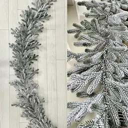 Гірлянда хвойна Hvoya Traditional лита засніжена 2 м - мініатюра 3
