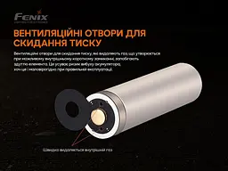 Акумулятор 21700 Fenix ARB-L21-5000 V2.0 3.6V (Чорно-жовтий) - мініатюра 5