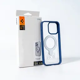 Чохол для смартфона Spigen AAA Magnetic Ring for Apple iPhone 15 Pro Blue - мініатюра 3