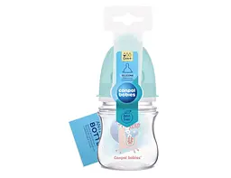 Пляшка антиколікова з широким отвором 120 мл Canpol babies Easystart силіконова, зелена, Toys - мініатюра 6
