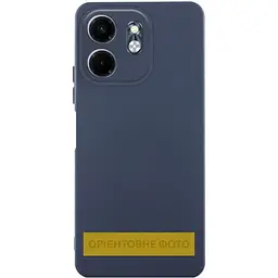 Чохол TPU GETMAN Liquid Silk Full Camera для Motorola Edge 50 Fusion Синій / Midnight Blue