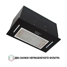 Витяжка повновбудована Perfelli BI 5653 BL 1000 LED - мініатюра 3