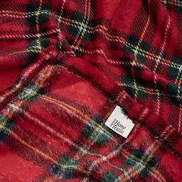 Плед Ardesto Christmas Flannel 160х200 см 100% поліестер клітинка червоний pbe0050493 - мініатюра 5