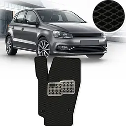 Килимок водія EVA для Volkswagen Polo V 2009-2017 з підп'ятником 1 шт