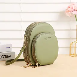 Сумка Italian Bags Malibu 19x7x16 см Зелений (id_731)