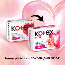 Гігієнічні прокладки Kotex Ultra Dry Super 8 шт. - мініатюра 3