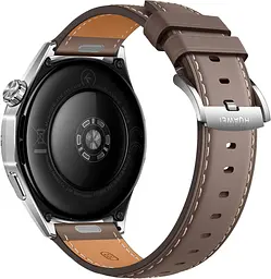 Смарт-годинник Huawei Watch GT 6 46mm Steel with Brown Composite Leather Strap (55020FTW) - мініатюра 2
