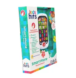 Іграшка музичний телефон Kids Hits KH03/001 Блакитний shop (6904182558318) - мініатюра 2