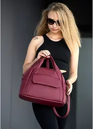 Жіноча спортивна сумка Sambag 37х25х16 см sum0019511 - мініатюра 7