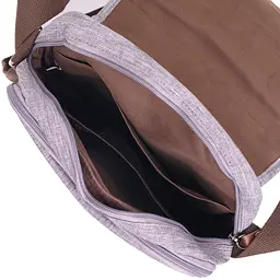 Чоловіча сумка через плече з текстилю 15х32х8 см Vintage 15х32х8 см sum0021450 - мініатюра 4