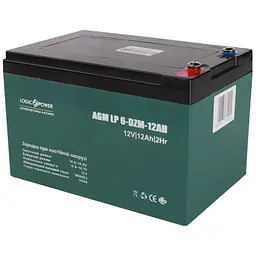 Батарея до ДБЖ LogicPower 12V 12Ah LP-6-DZM-12 (9172)