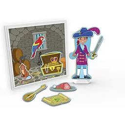 Ігровий набір Melissa & Doug Піратська бухта магнітний (MD30664) - мініатюра 2
