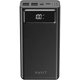 Повербанк Havit HV-PB56 Black QC+PD 40000 mAh (HV-PB56) - мініатюра 2