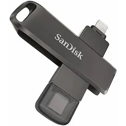 Флешнакопичувач для Apple 2-в-1 SanDisk iXpand Luxe 64 Gb Type-C і Lightning конектори