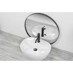 Умивальник Rea Carina 38,5x50 white (REA-U0568) - мініатюра 2