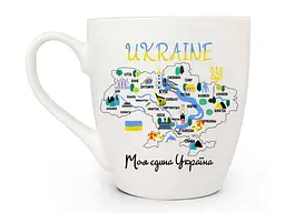 Чашка KVARTA 500мл Моя єдина Україна 5044