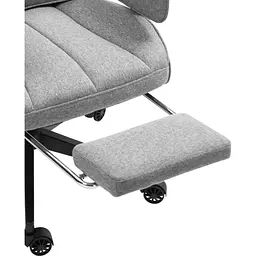 Офісне крісло GT Racer B-2511 Fabric Gray [125573] - мініатюра 8