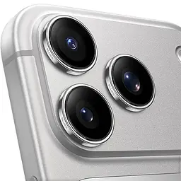 Захисне скло BlueO Sapphire на камеру для Apple iPhone 17 Pro / 17 Pro Max Срібний / Silver - мініатюра 2
