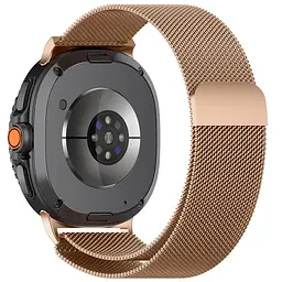 Ремінець металевий для смарт-годинника Google Pixel Watch 40,44,46 mm, Milanese Magnetic, рожевий, міланська петля, браслет на магнітній застібці, сумісний з годинником Google Pixel Watch, для моделей з розміром корпусу 40,44,46 мм - мініатюра 2