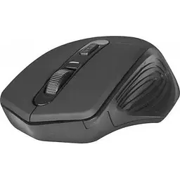 Миша бездротова Defender Datum MB-345 чорний USB оптична 800/1200/1600 dpi 4 кнопки 2xAAA (52345)