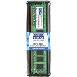 Модуль пам'яті Goodram DDR3 4GB 1600MHz (GR1600D364L11S/4G) - мініатюра 2
